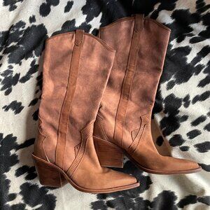 Dolce Vita Navene Western Boots | Chocolate Brown | Women’s 8